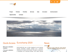 Tablet Screenshot of eurochamp.org